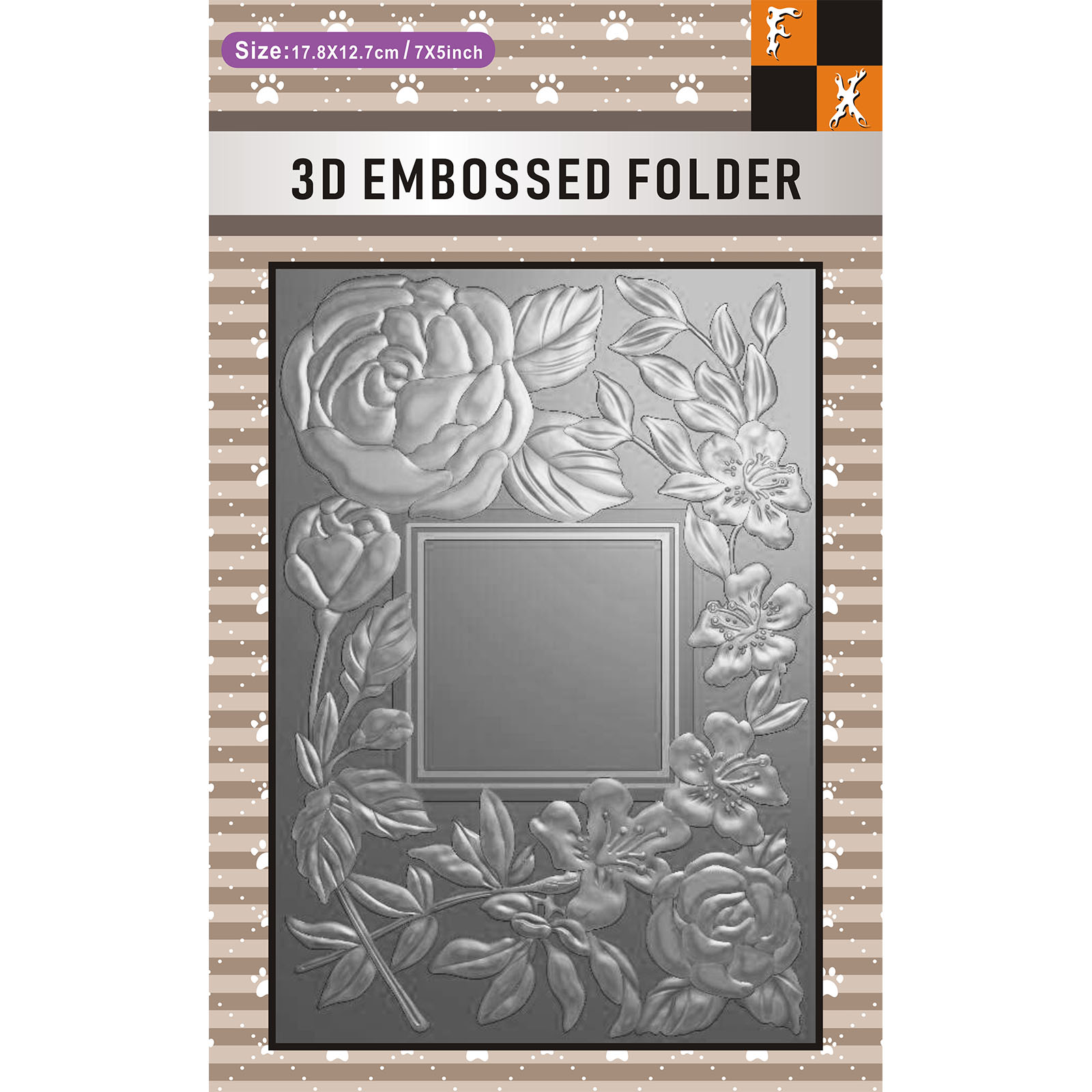 Art Craft Display - Rectangular photo album flower frame design