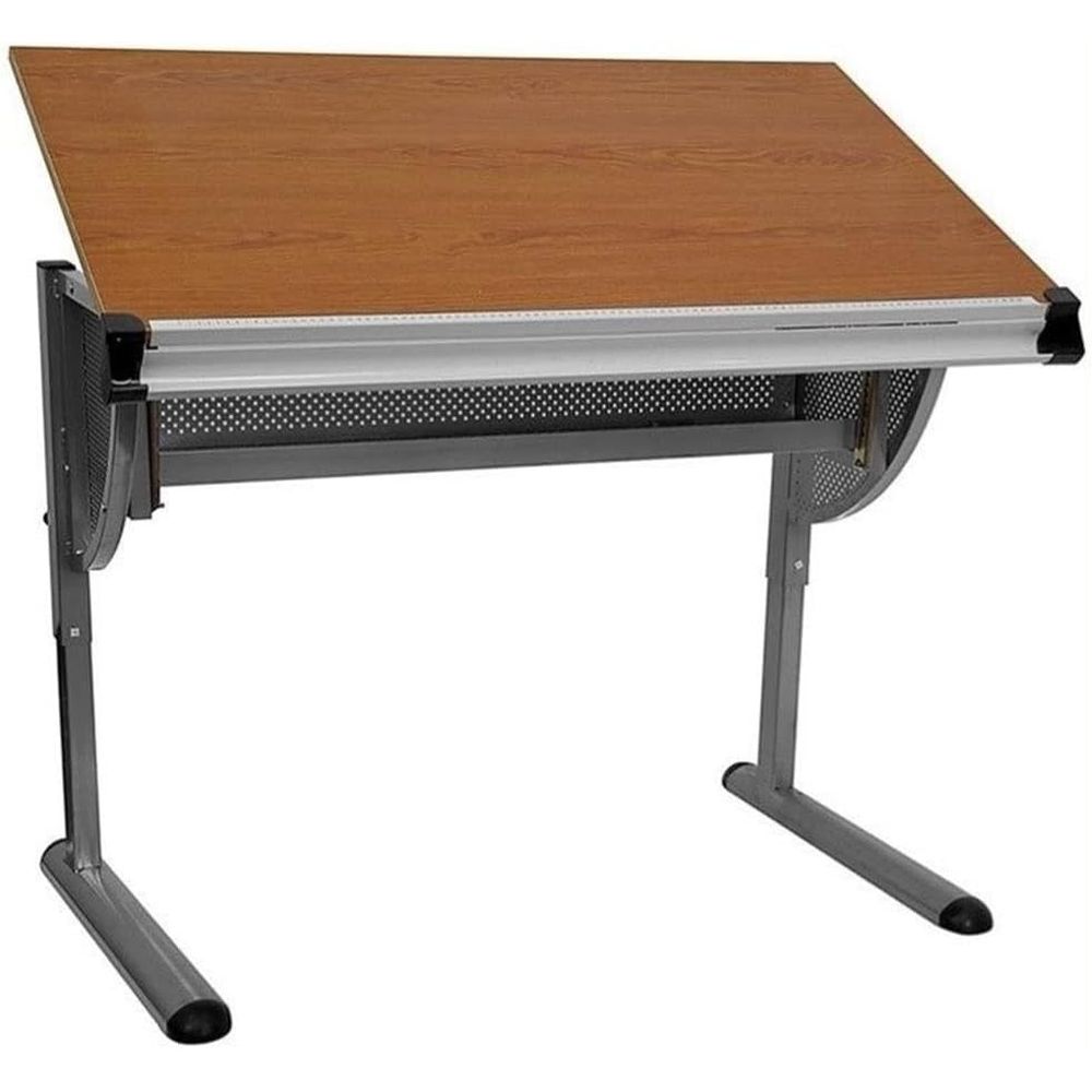 Art & Craft On Wild Animals For Preschoolers - Adjustable Height Table, 34.25-47.75 H x