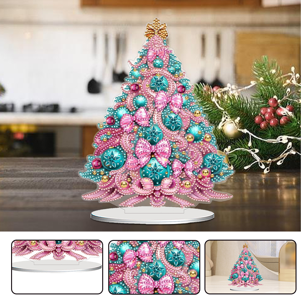 Art Craft Ideas For Christmas - Mini DIY Diamond Painting Ornaments Kit