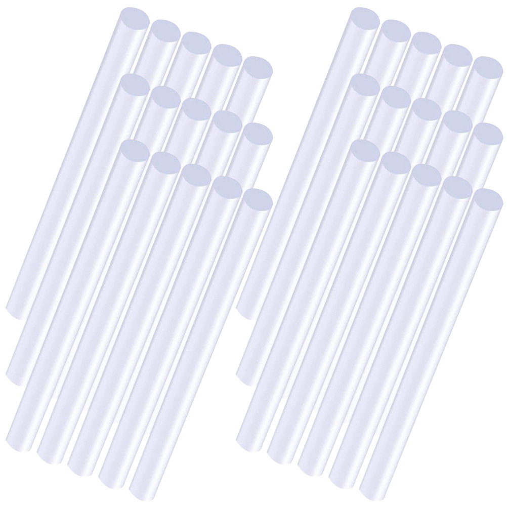 Art Craft Paper - 100Pcs Hot Glue Sticks 7Mm Clear