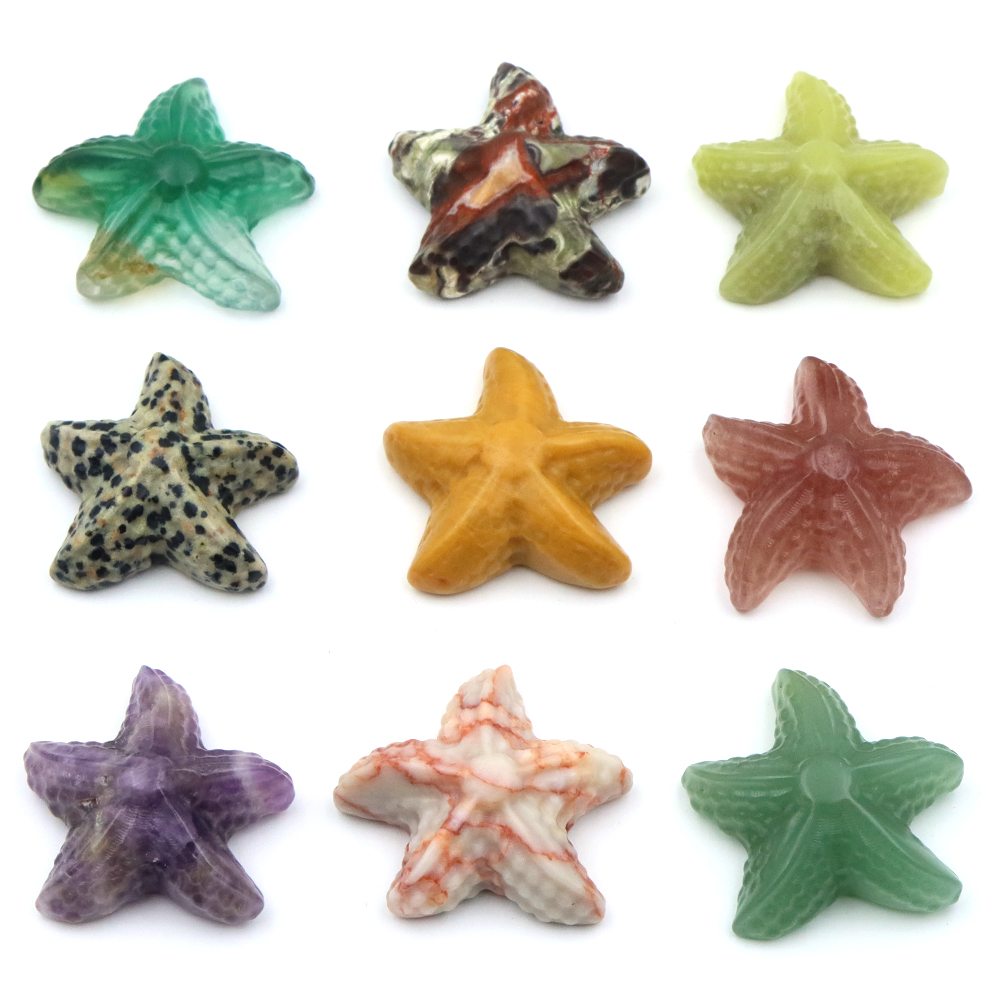 Art Craft Activity - 35mm Starfish Shape Statue Marine Animal