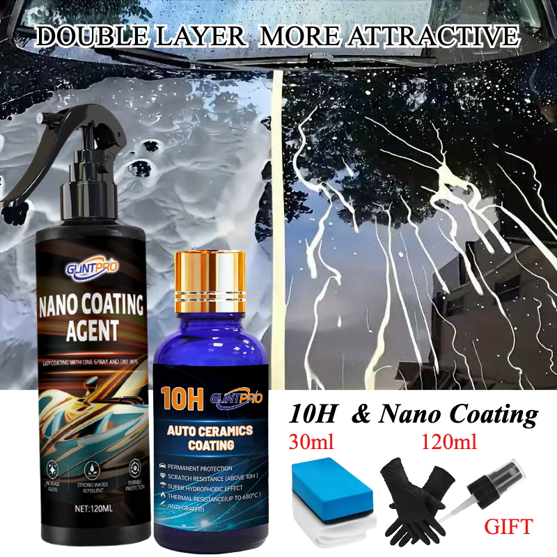 Polymer Clay Set - 2-in-1 10H Ceramic Coating & Nano