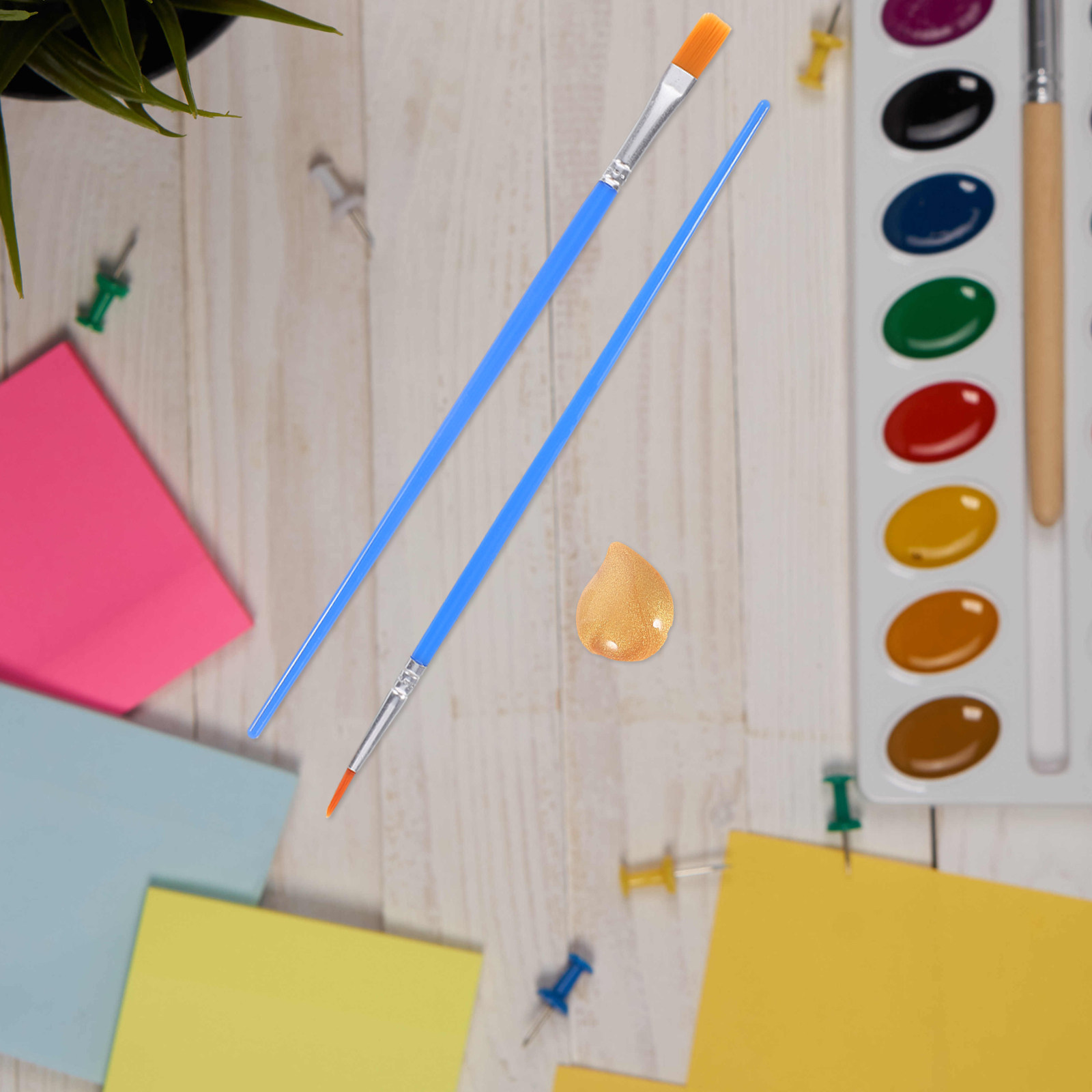 Art Craft Paper - 1 Set Outlining Gold Paste Liquid