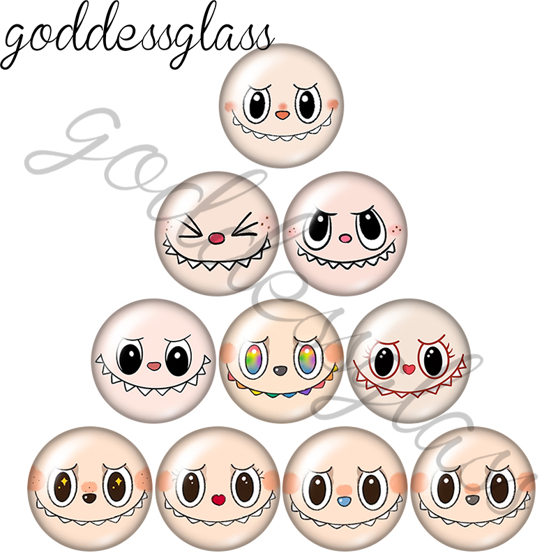 Cartoon Doll Face Smile Cute b - Art Craft Eyes 评论和价格
