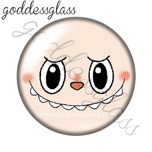 Cartoon Doll Face Smile Cute b - Art Craft Eyes 评论和价格