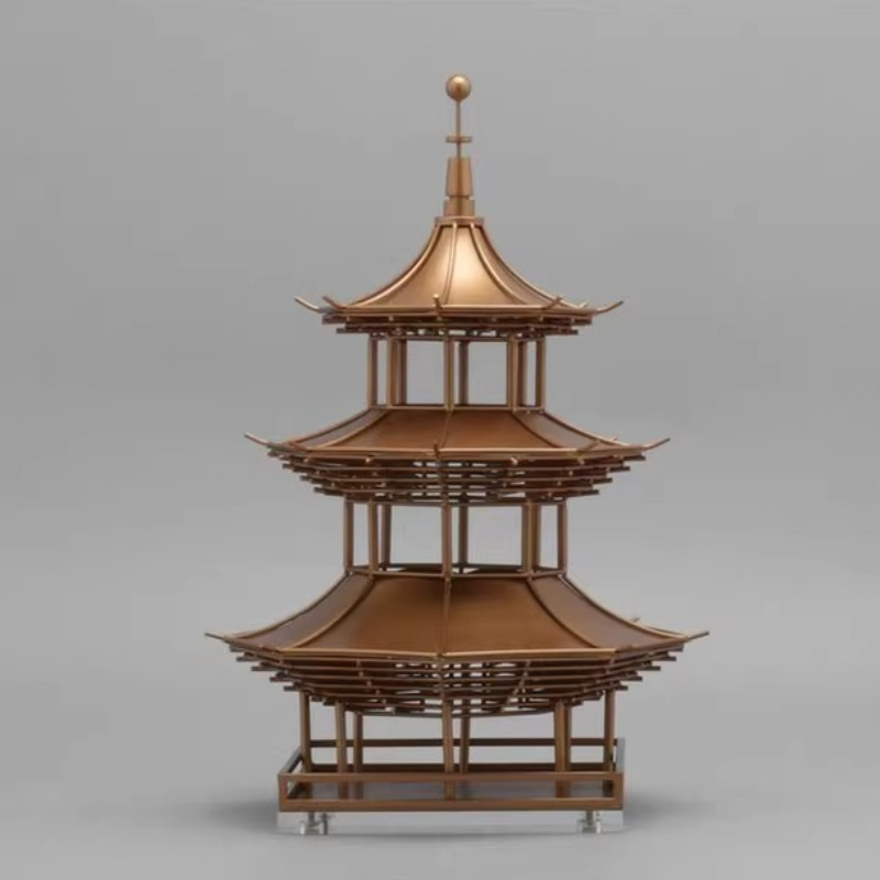 Modern Chinese Metal Ornament  - Art Craft Display 评论和价格