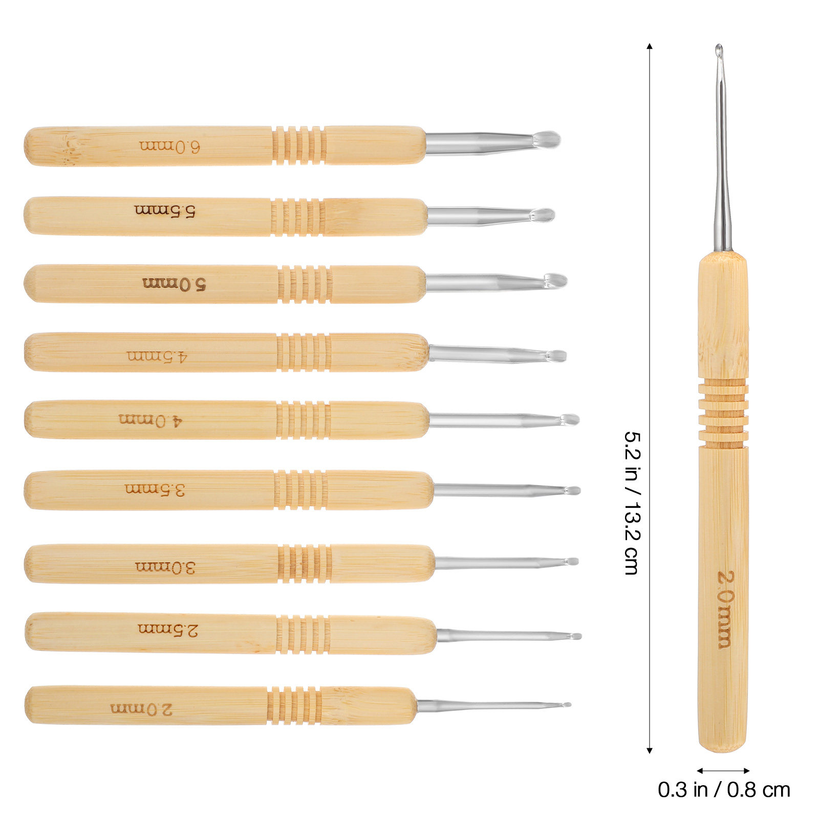 1Set Crochet Hooks Set Premium - Crochet Hook Set 评论和价格