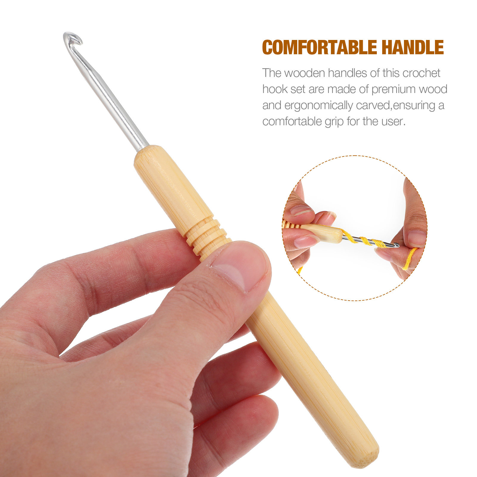 1Set Crochet Hooks Set Premium - Crochet Hook Set 评论和价格