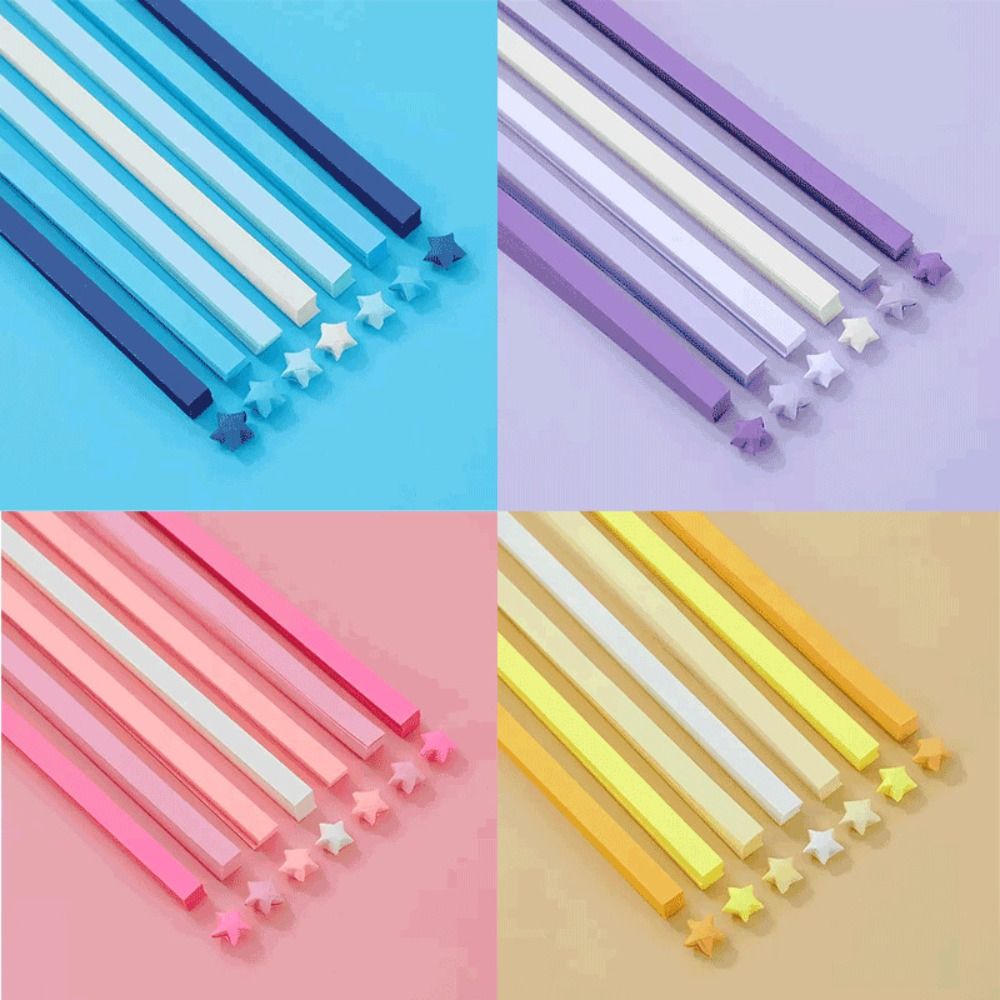 540 Sheets Origami Paper Stars - Art Craft Show 评论和价格