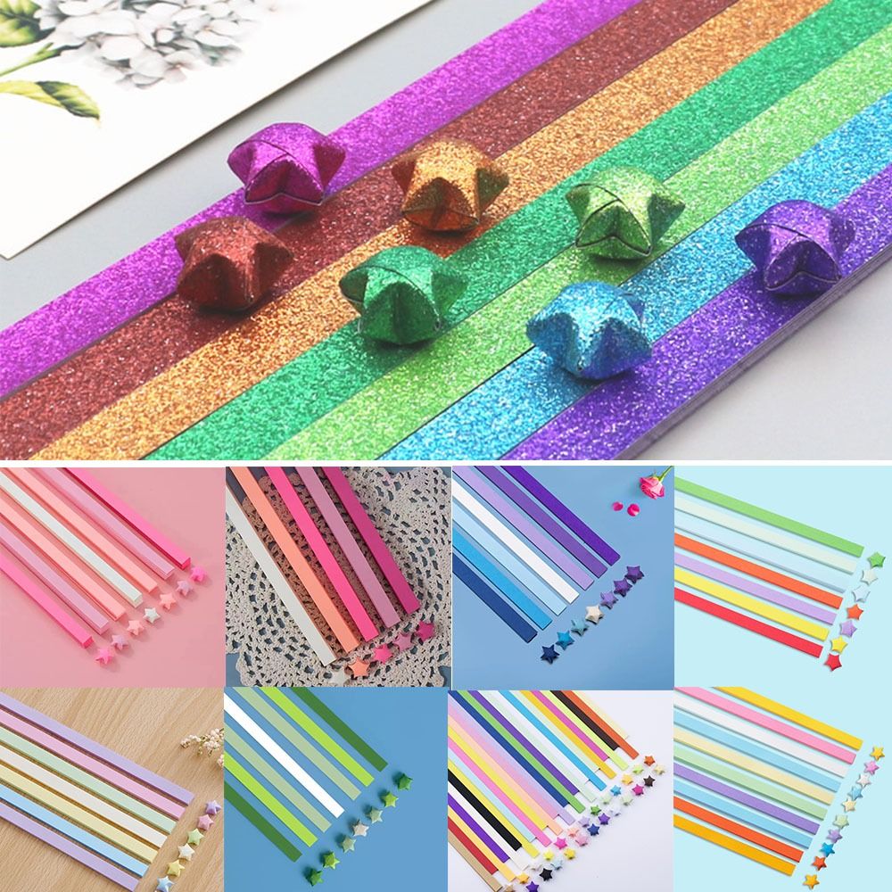 540 Sheets Origami Paper Stars - Art Craft Show 评论和价格