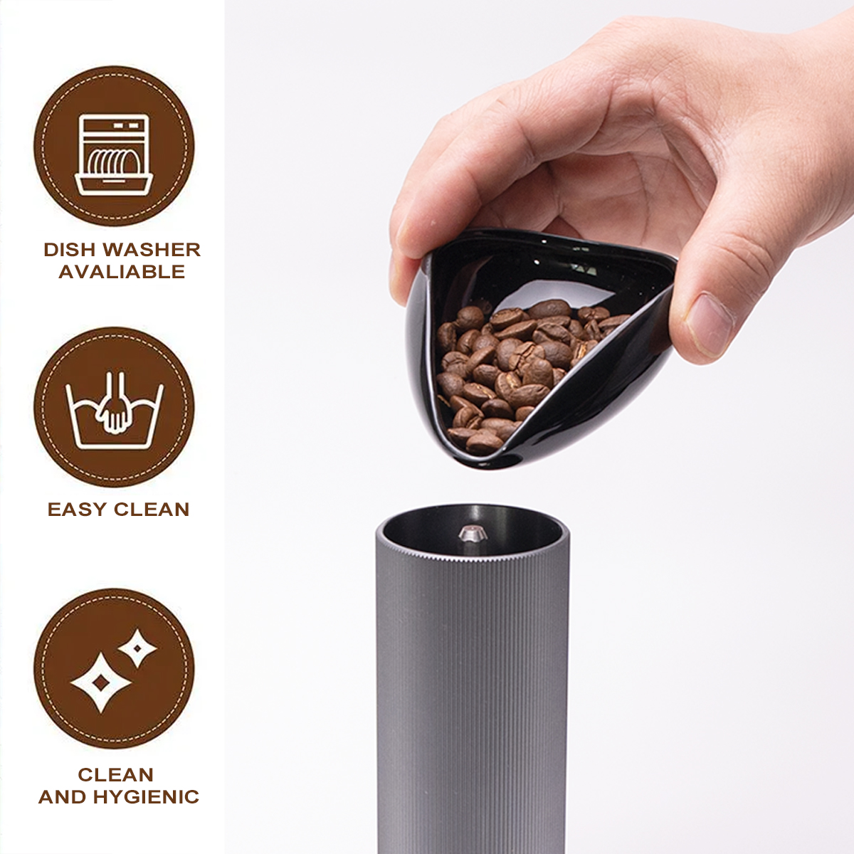 Leeseph Coffee Bean Dosing Cup - Polymer Clay Set 评论和价格