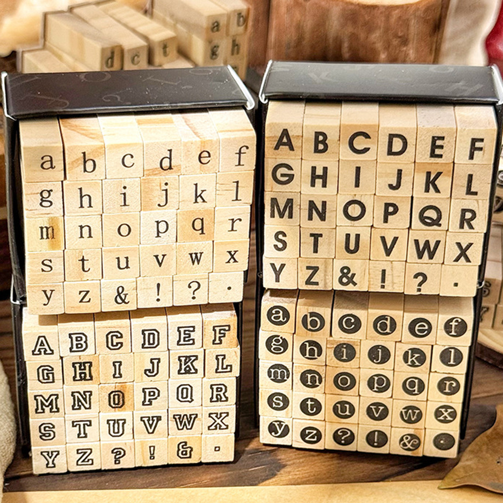 Creative Alphabet Wood Stamps  - Art Craft Show 评论和价格
