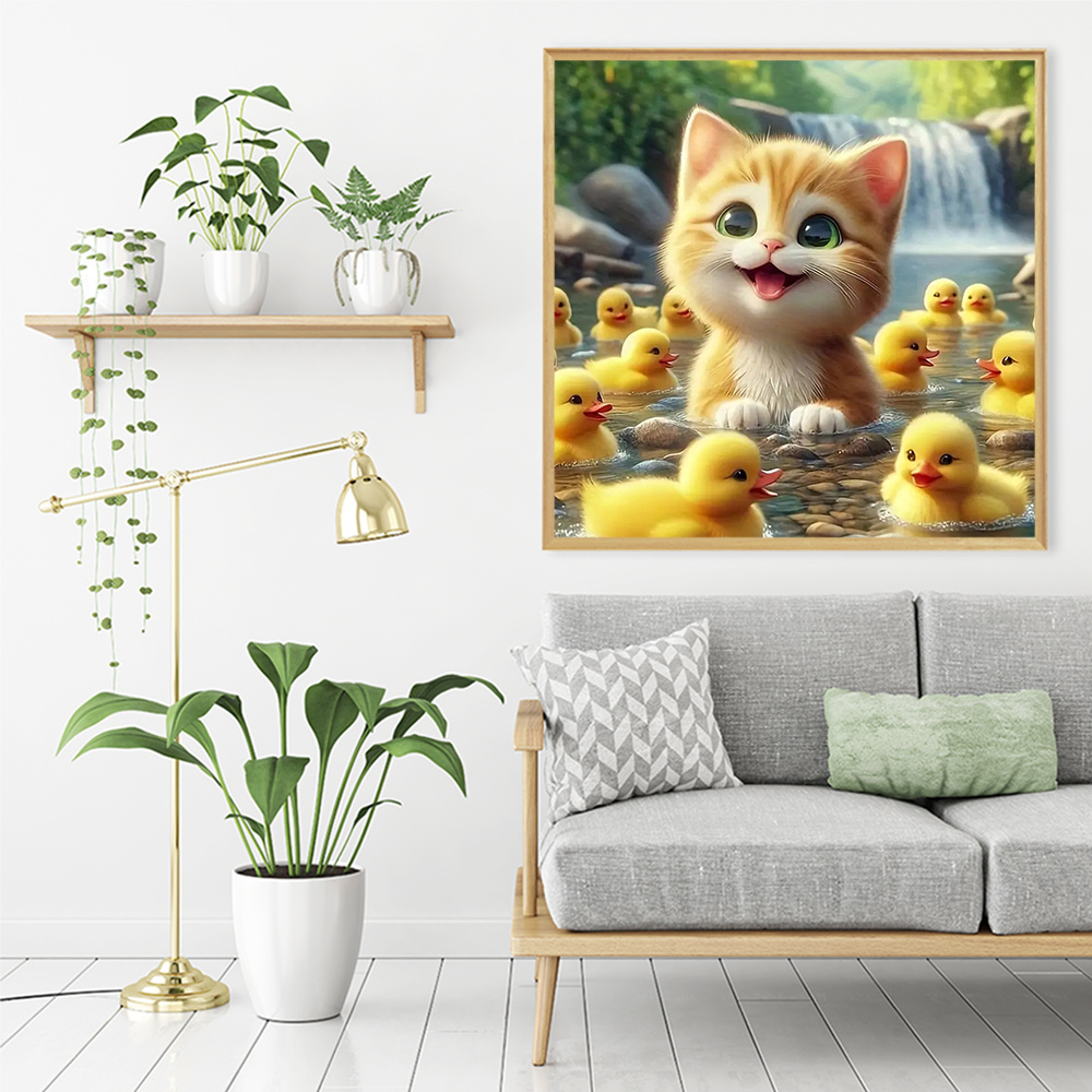 Huacan 5D Diamond Painting Ani - Art Craft Duck 评论和价格