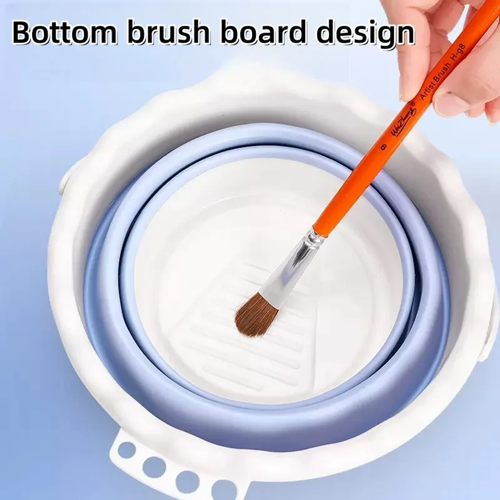 Collapsible Foldable Paint Bru - Art & Craft On Wild Animals For Preschoolers 评论和价格