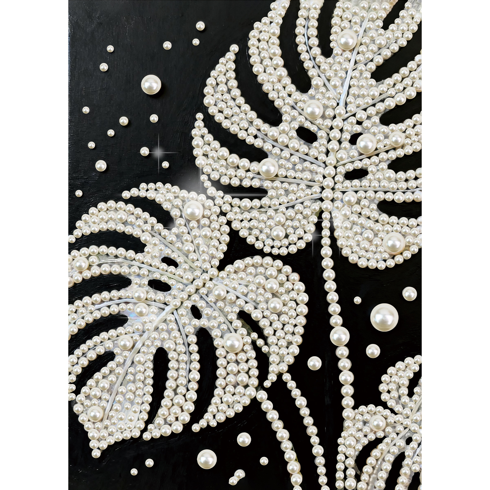 DIY Pearl Diamond Art Painting - Art Craft Leaves 评论和价格