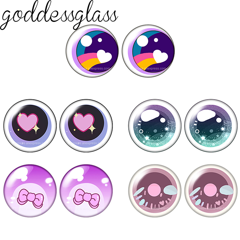 Glass Cartoon Doll Eyes Hearts - Art Craft Eyes 评论和价格