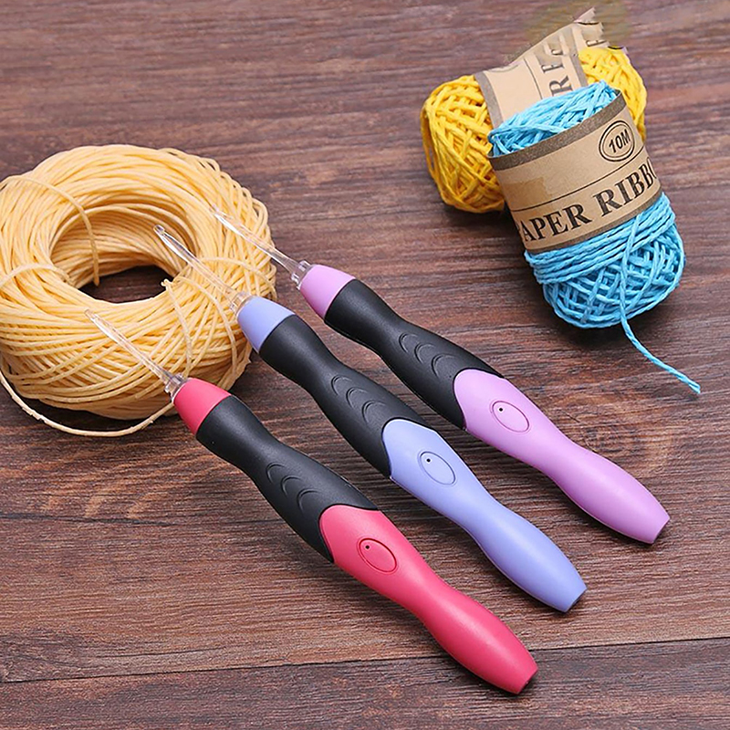 9 in 1 USB Light Up Crochet Ho - Crochet Hook Set 评论和价格