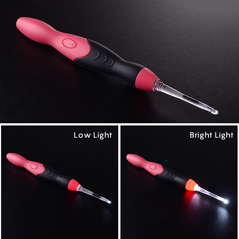 9 in 1 USB Light Up Crochet Ho - Crochet Hook Set 评论和价格
