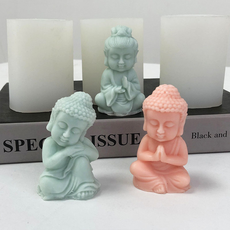 3D Little Monk Candle Silicone - Art Craft Show 评论和价格