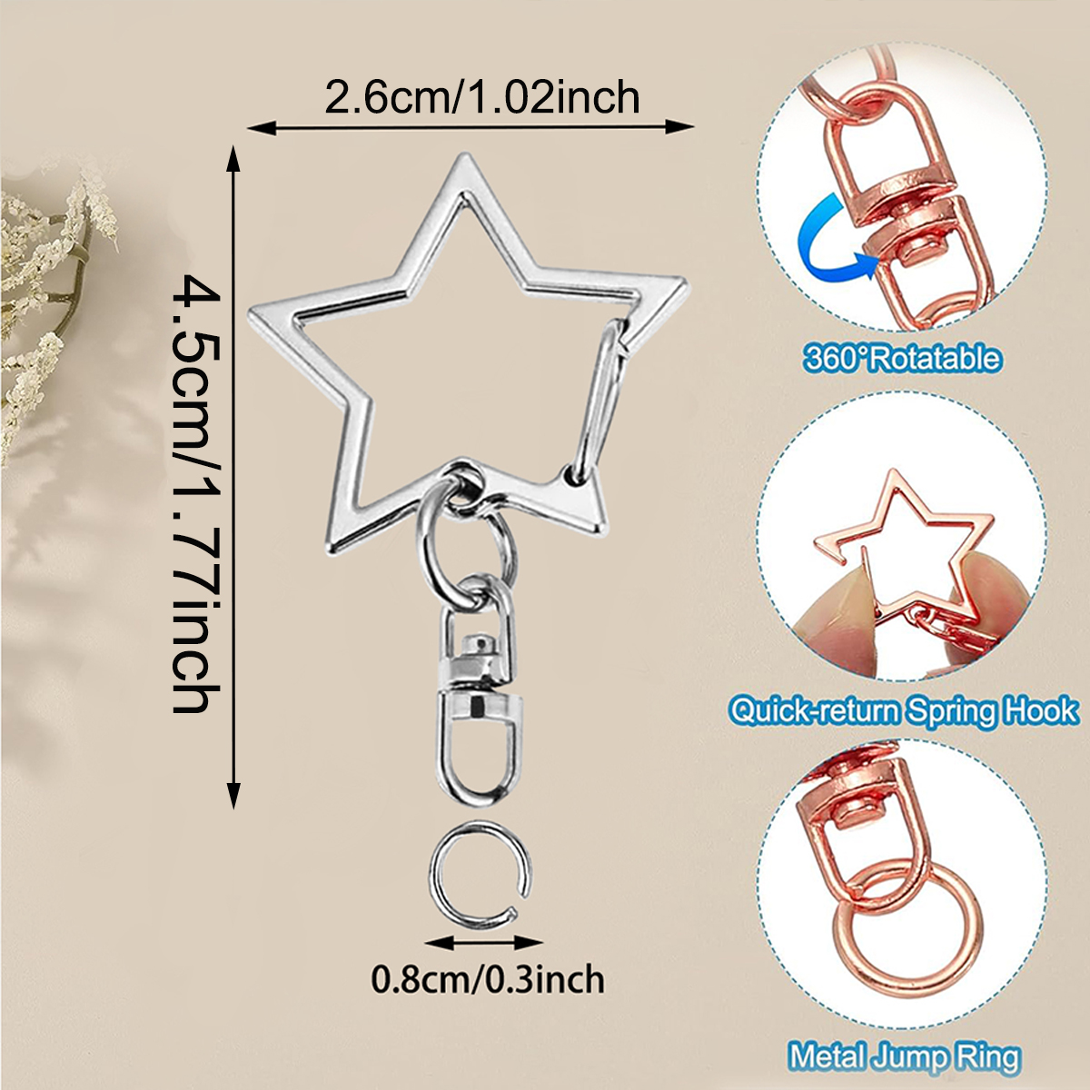 10/20/30/50 Set Star Shaped Ro - Art Craft Activity 评论和价格