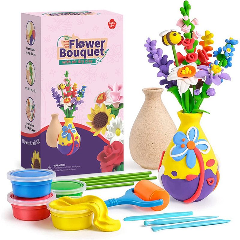 Flower Craft Kit For Kid Craft - Art Craft Mother'S Day 评论和价格