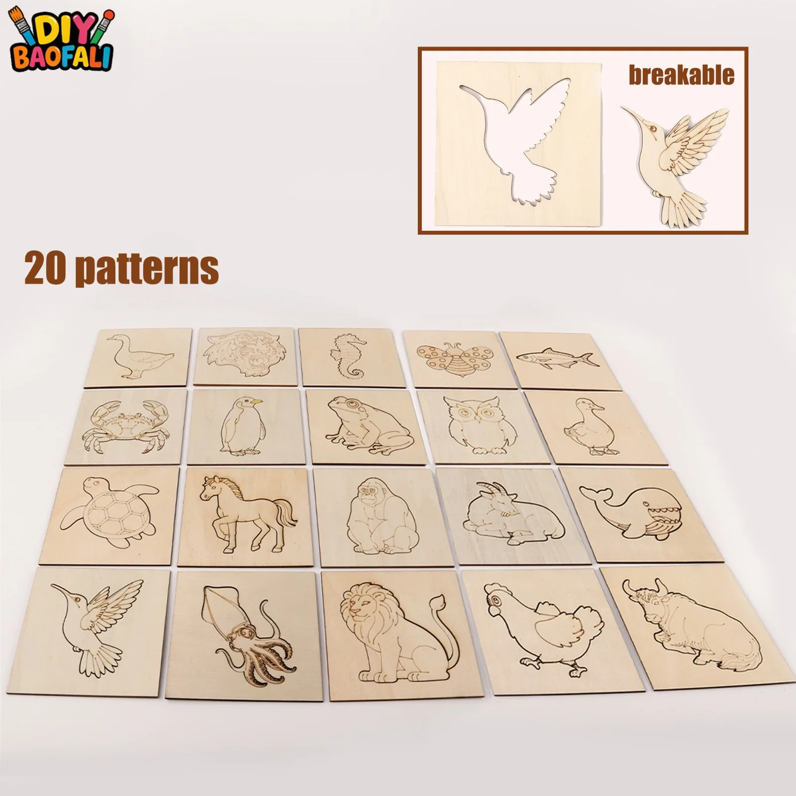 15/20pcs DIY Unfinished Crafts - Art Craft Duck 评论和价格