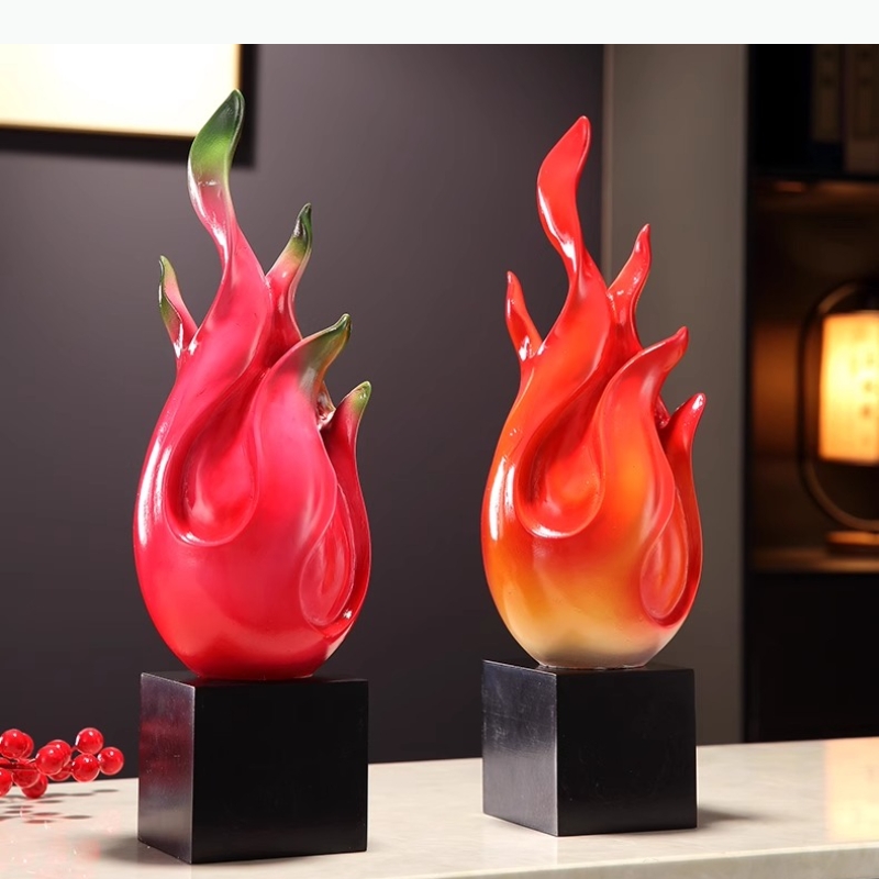 Fire Induced Wealth Ornament R - Art Craft Display 评论和价格