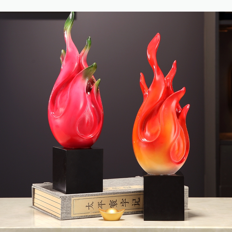 Fire Induced Wealth Ornament R - Art Craft Display 评论和价格