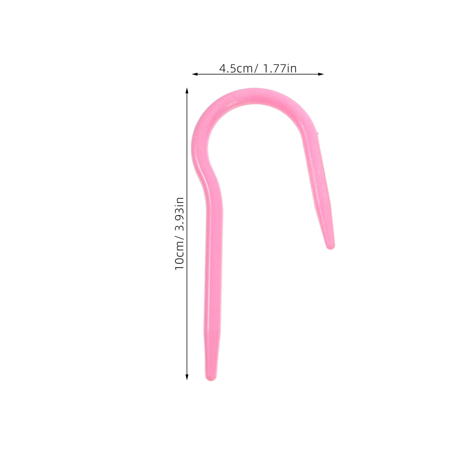 4Pcs Bright U-Twist Knitting H - Crochet Hook Set 评论和价格