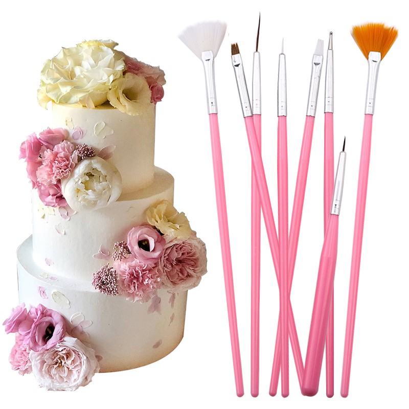 15Pcs/Set Sugar Craft Brush Fo - Art Craft Activity 评论和价格