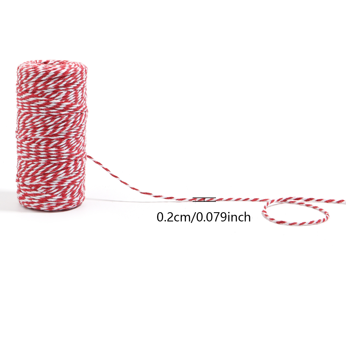 100M/Roll 2mm Bakers Twine Str - Art Craft Activity 评论和价格