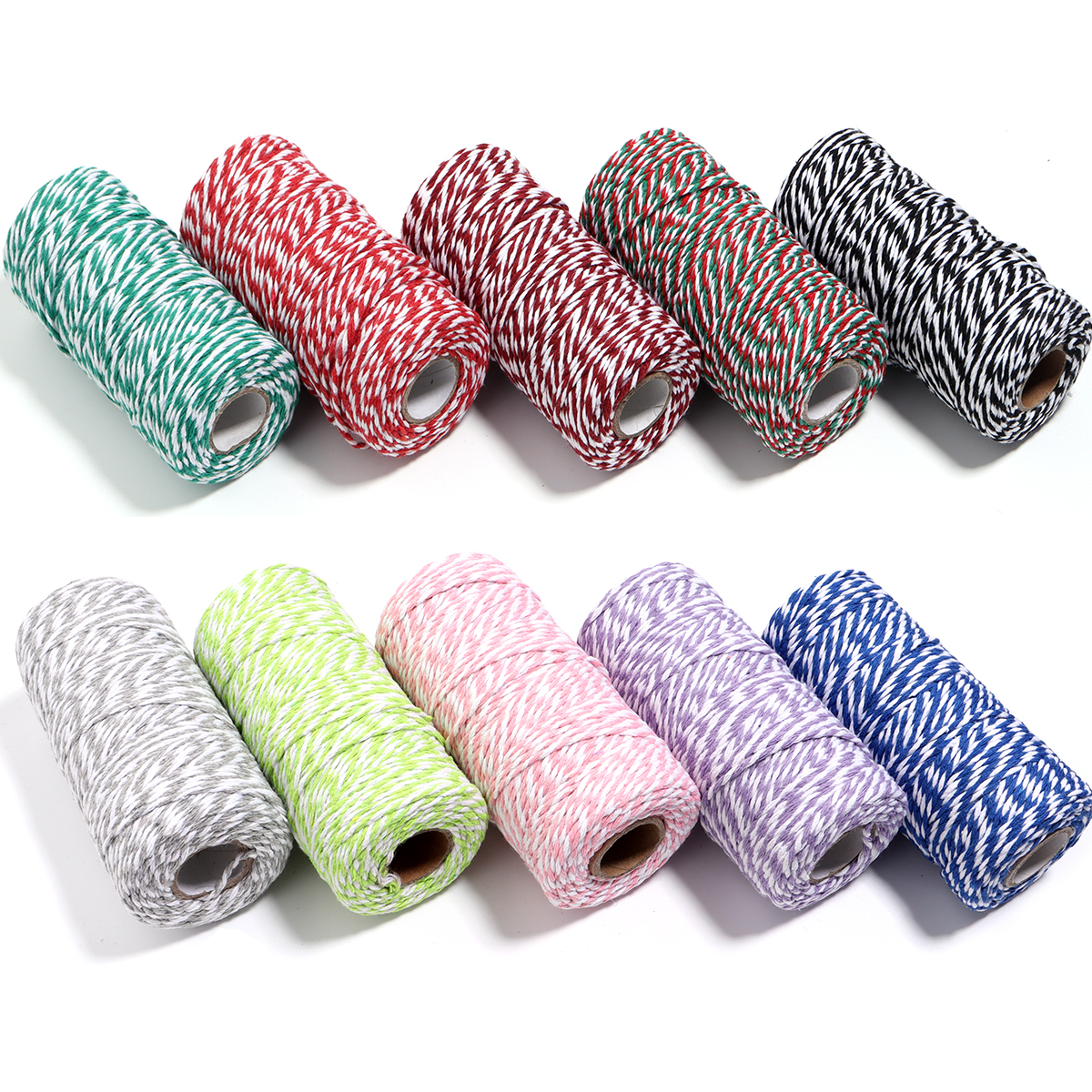 100M/Roll 2mm Bakers Twine Str - Art Craft Activity 评论和价格
