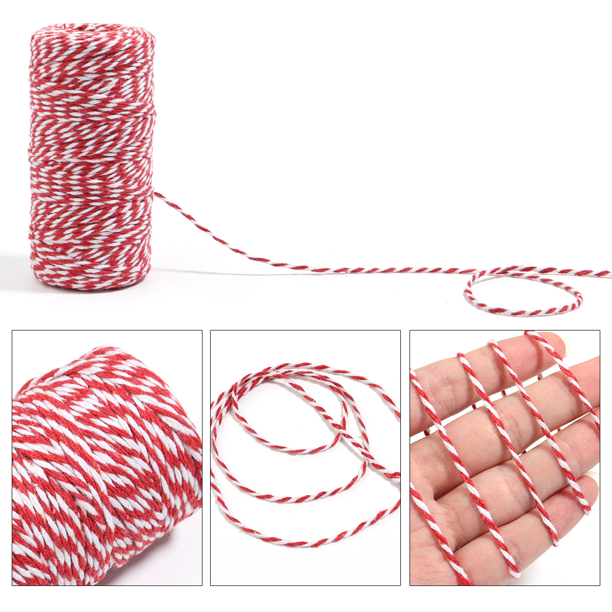 100M/Roll 2mm Bakers Twine Str - Art Craft Activity 评论和价格