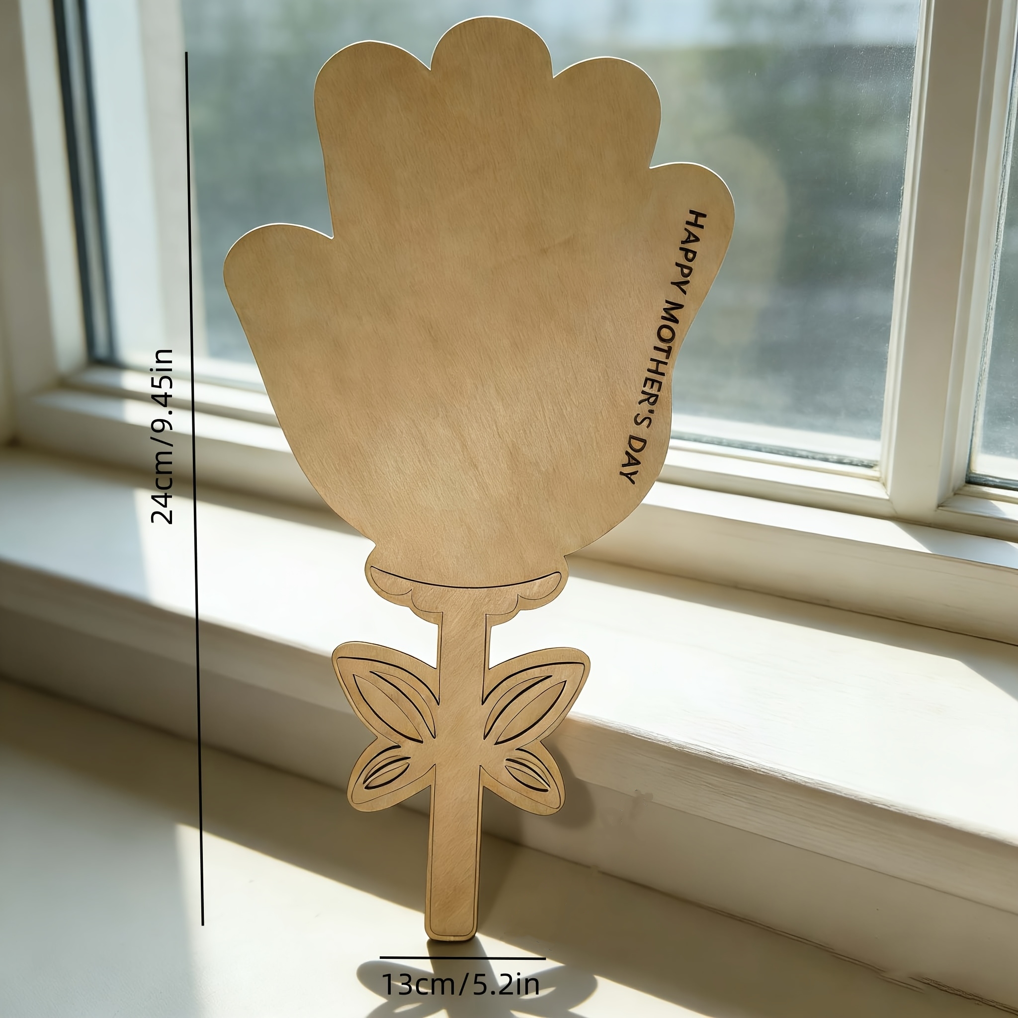 Mother’s Day Wooden Handprint  - Art Craft Mother'S Day 评论和价格