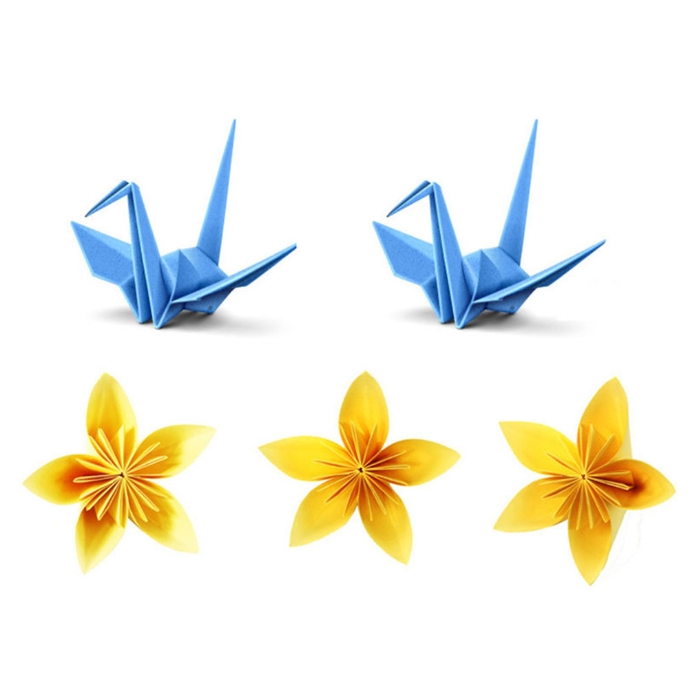 75Pcs Colorful Origami Sheets  - Art Craft Eyes 评论和价格
