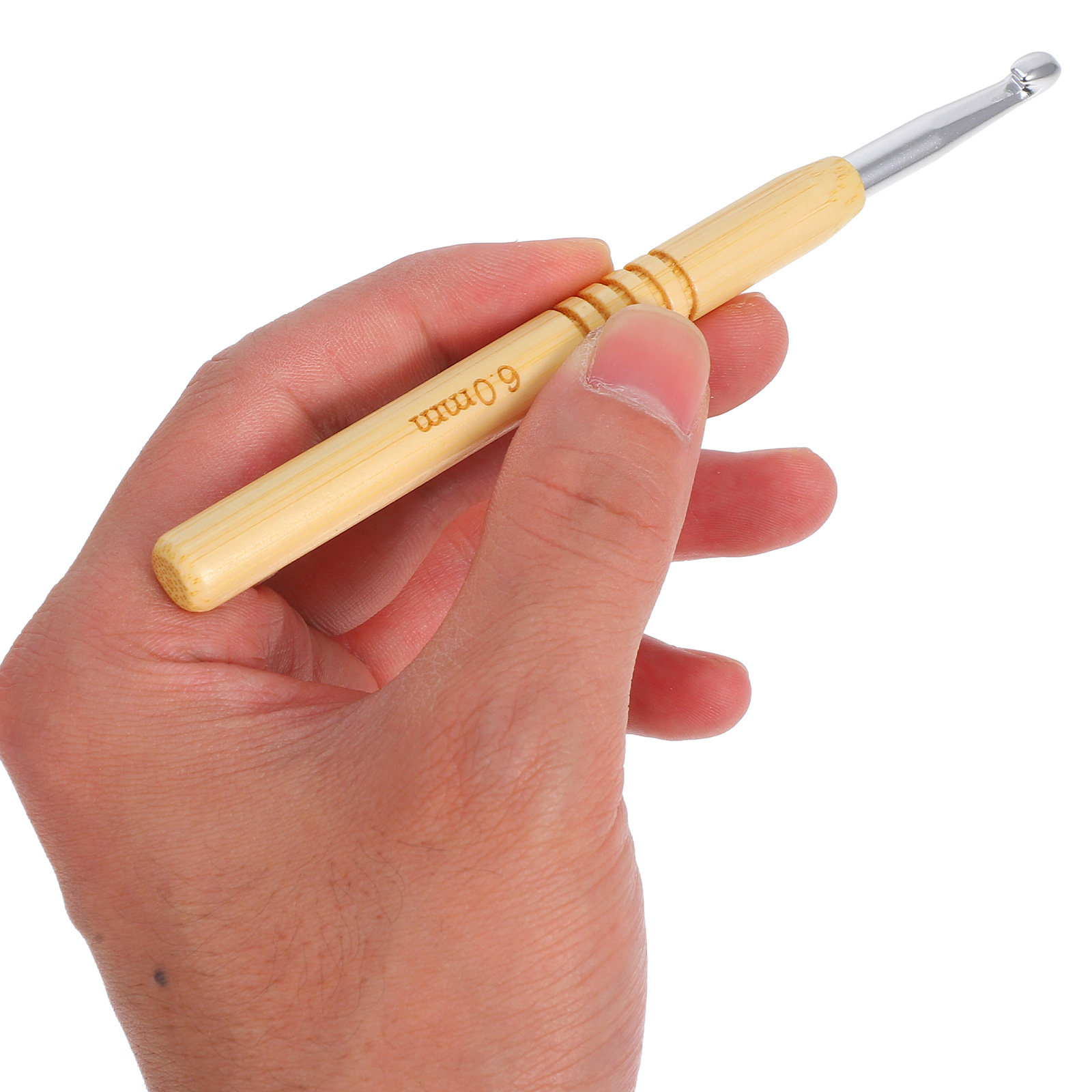9Pcs Crochet Hook Set Wooden H - Crochet Hook Set 评论和价格