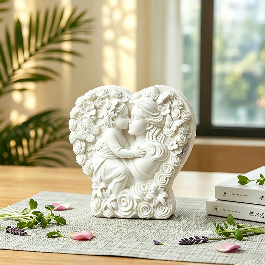 3D Mother Childs Silicone Mold - Art Craft Mother'S Day 评论和价格
