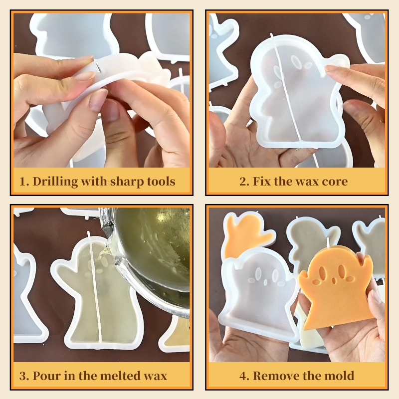 Halloween Series Silicone Cand - Art Craft Show 评论和价格
