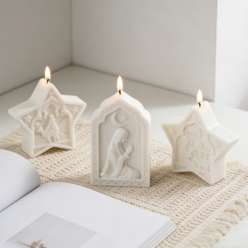 mosque candle mold soft star m - Art Craft Show 评论和价格