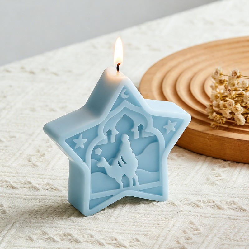 mosque candle mold soft star m - Art Craft Show 评论和价格