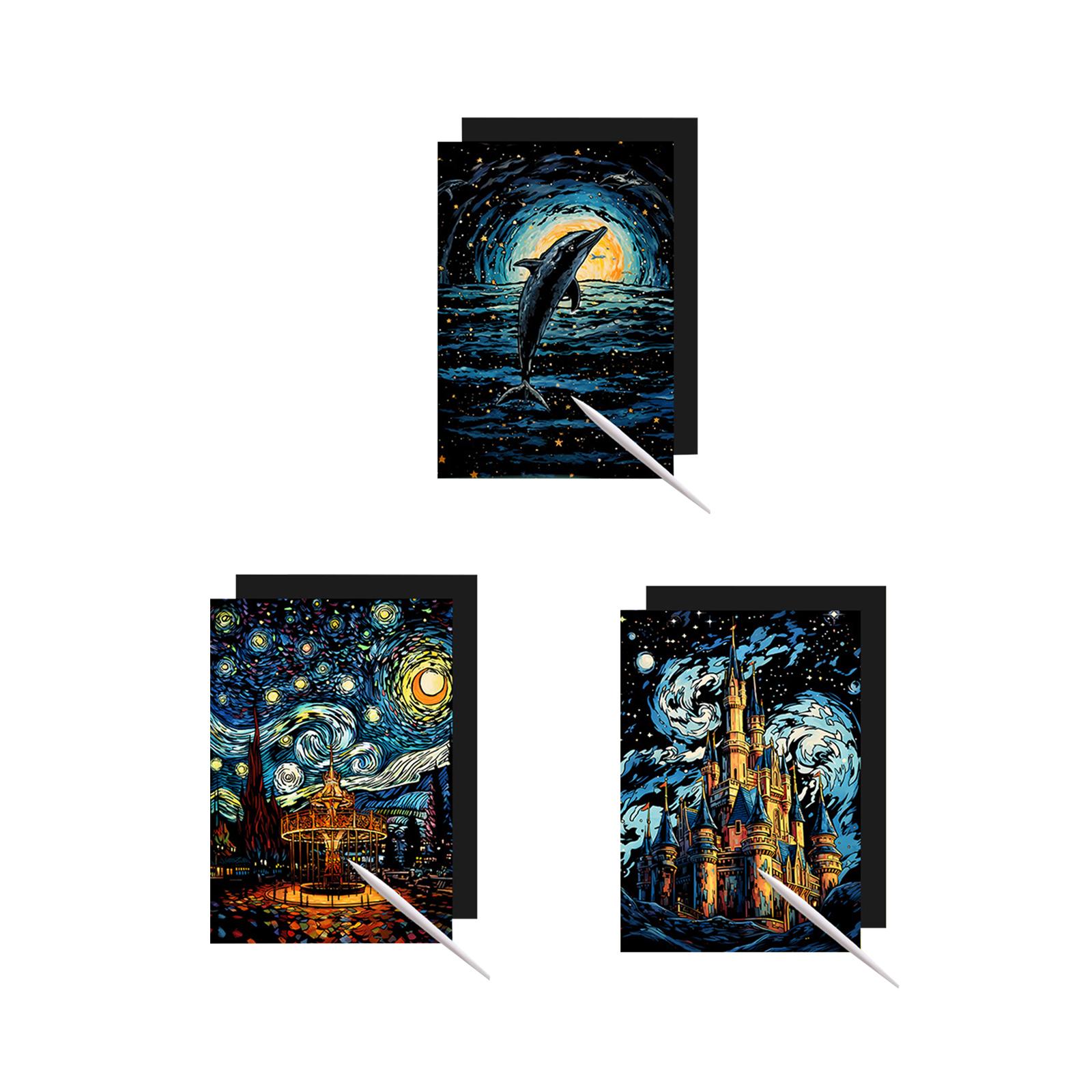 Scratch Paper Art Set Children - Art Craft Show 评论和价格