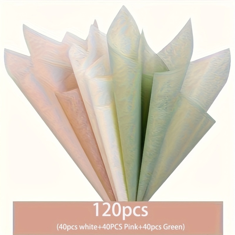 120Pcs - Removable Flower Wrap - Art Craft Paper 评论和价格