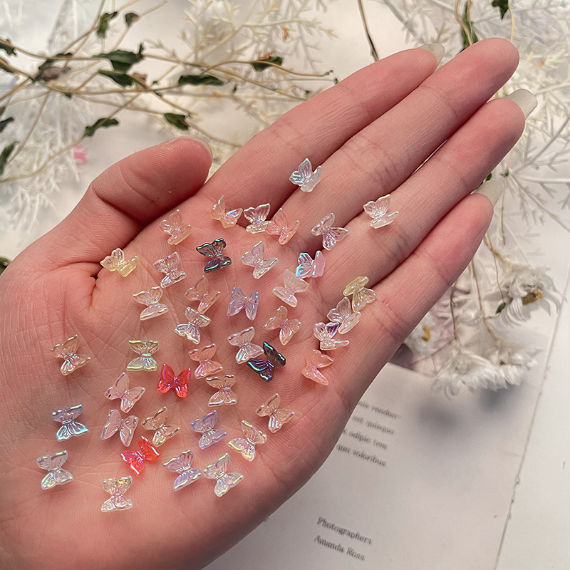 20pcs Aurora Butterfly Nail Ch - Art Craft Show 评论和价格