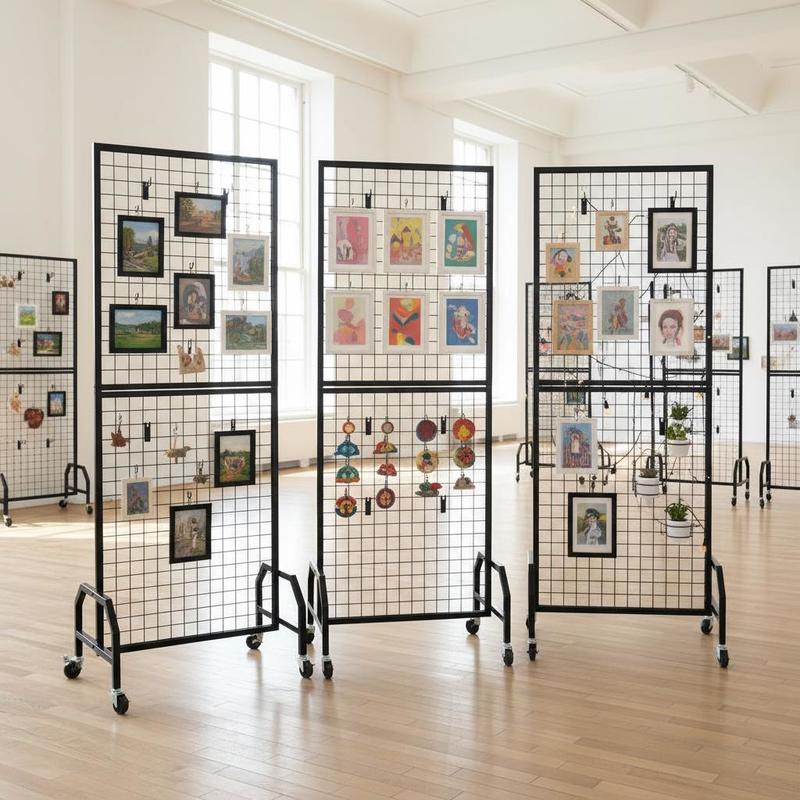 3 Packs Mesh Wall Grids 1.9 x  - Art Craft Display 评论和价格