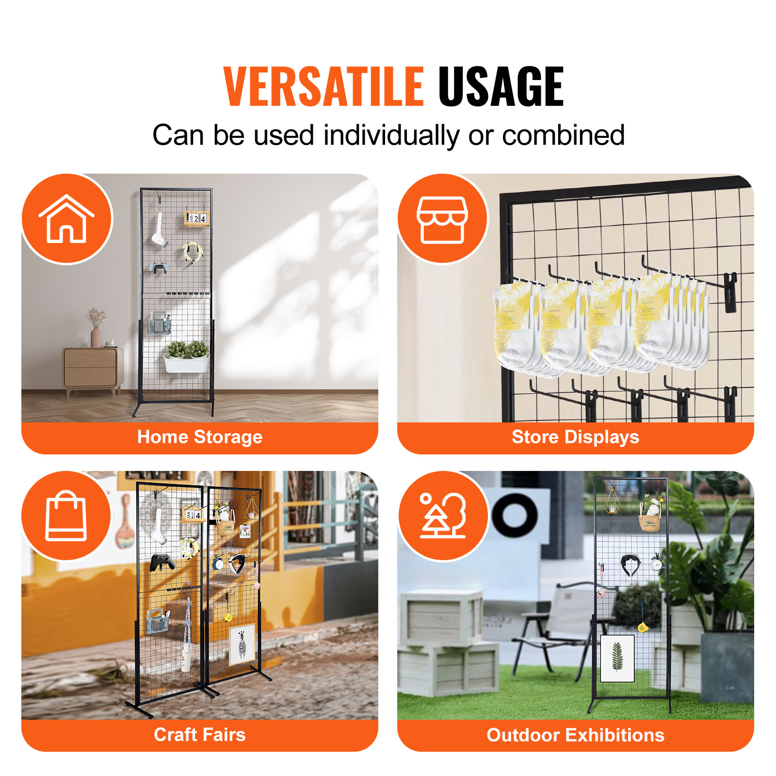 SucceBuy Grid Wall Panels Towe - Art Craft Show 评论和价格