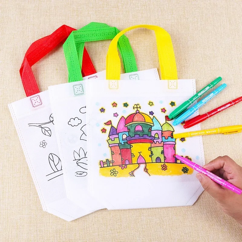 1-10pcs Sets DIY Graffiti Bag  - Art Craft 6 Year Old 评论和价格