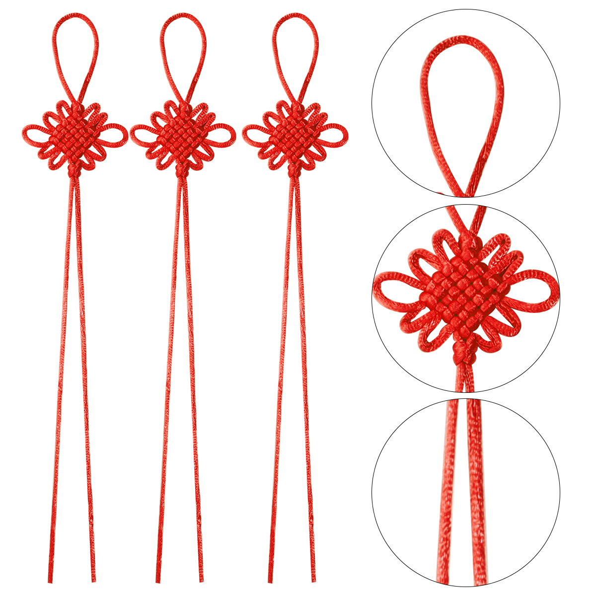 10Pcs Colorful Chinese Knots P - Art Craft Activity 评论和价格