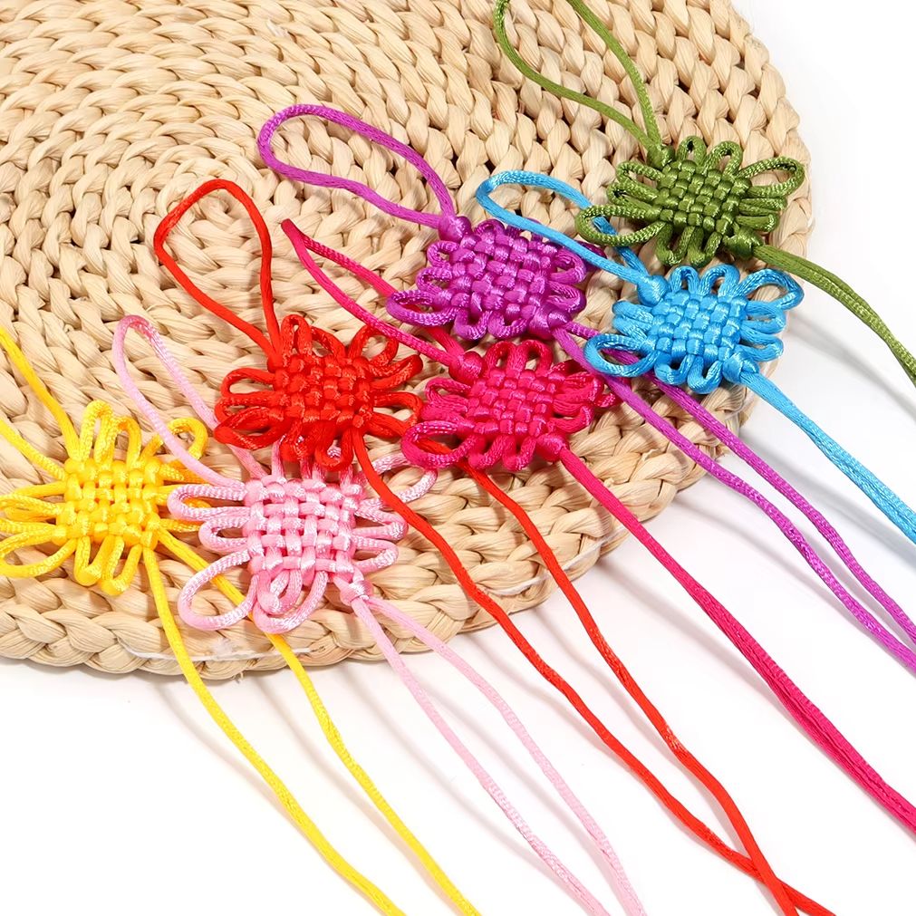10Pcs Colorful Chinese Knots P - Art Craft Activity 评论和价格