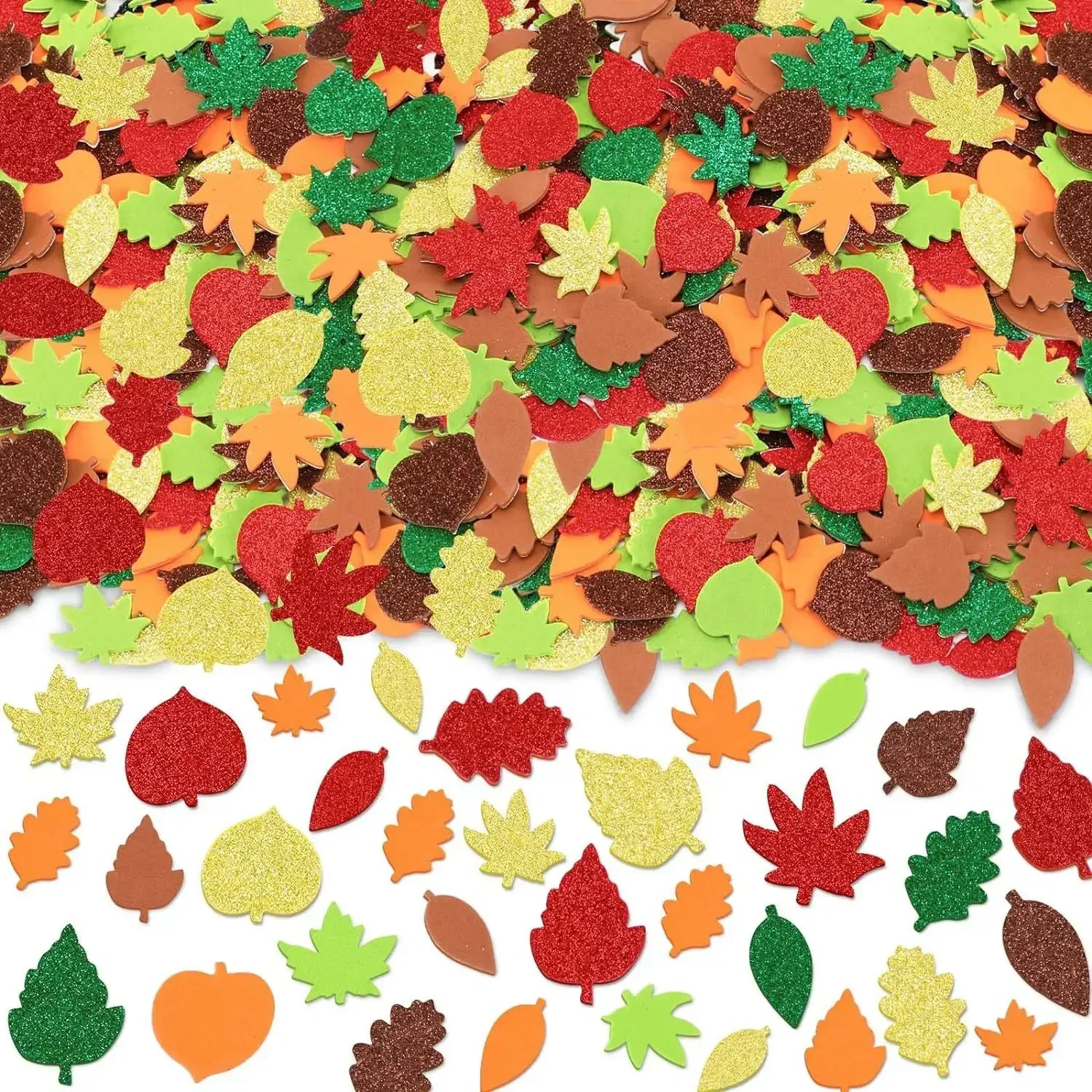Thanksgiving, Fall Craft Kit F - Art Craft Leaves 评论和价格
