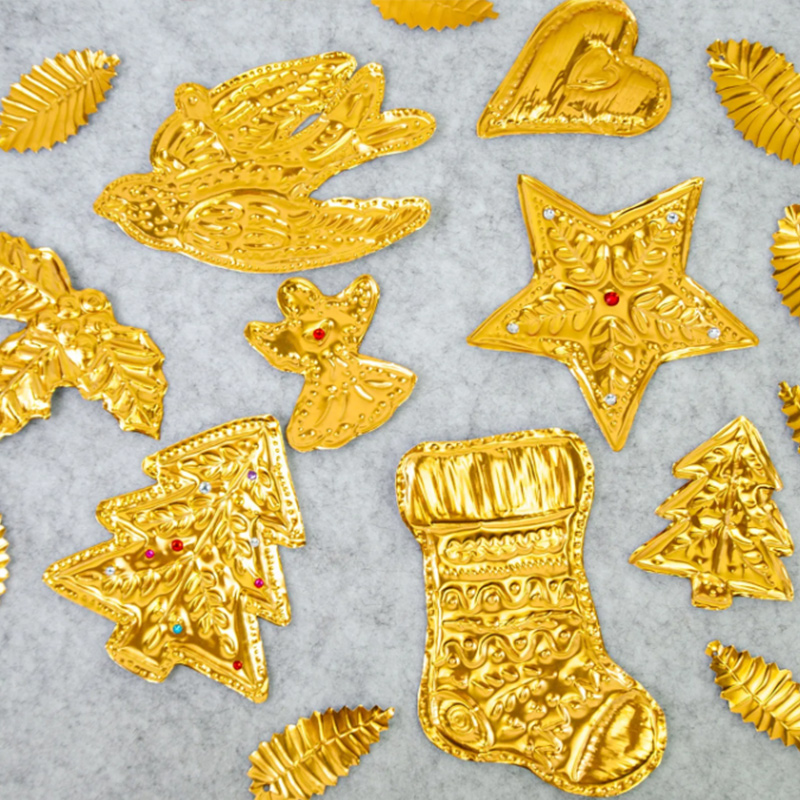 DIY Gold Foil Art Relief Chris - Art Craft Paper 评论和价格
